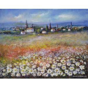 Anna SANDECKA-LĄKOCY (ur. 1970), Summer meadow, 2025