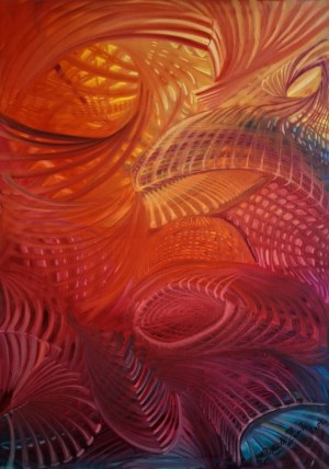Jolanta ZEMŁA (ur. 1974), Our univers was a cold black egg, 2025