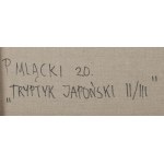 Piotr Mlącki (ur. 1996), Tryptyk japoński II/III, 2020