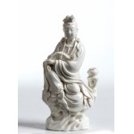 ( ), Figura Dehua in porcellana "Blanc de chine"