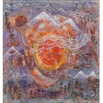 ( ), Zhang Chun He (1958- ) “La Montagna Yulong”