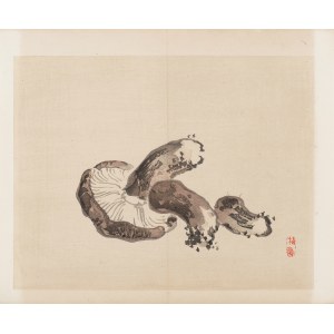 Kōno Bairei (1844-1895), wyd. Yamada Shinzaburo, Grzyby, Kioto, 1913 r.