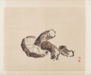 Kōno Bairei (1844-1895), wyd. Yamada Shinzaburo, Grzyby, Kioto, 1913 r.