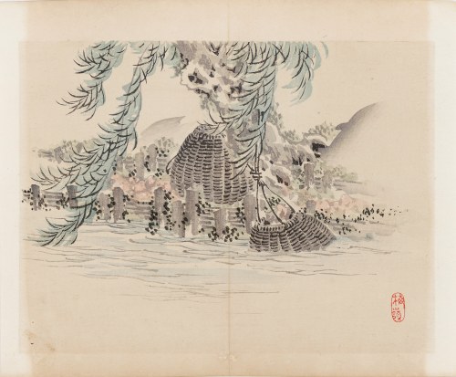 Kōno Bairei (1844-1895), wyd. Yamada Shinzaburo, Sieci, Kioto, 1913 r.