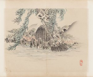 Kōno Bairei (1844-1895), wyd. Yamada Shinzaburo, Sieci, Kioto, 1913 r.