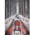 Aneta B. Szamel, Winter Bloody Forest, 2022