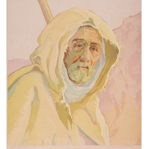 Aleksander LASZENKO (1883-1944), Głowa Beduina, 1932