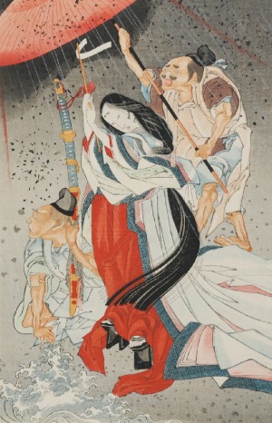 Katsushika HOKUSAI (1760-1849), Modlitwy o deszcz