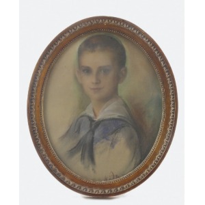 Józef KIDOŃ (1890-1968), Portret chłopca
