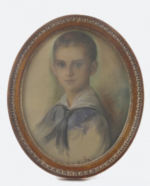 Józef KIDOŃ (1890-1968), Portret chłopca