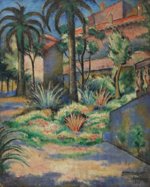 Edward Jerzy WINIARZ (1892-1928), Motyw z Saint Tropez, 1925