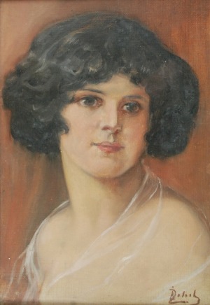 Kasper ŻELECHOWSKI (1863-1942), Portret kobiety