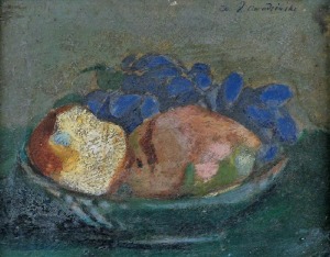 Czesław ZAWADZIŃSKI (1878-1979), Martwa natura z owocami, ok. 1937