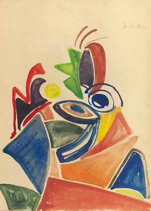 Jonasz STERN (1904-1988), Kompozycja abstrakcyjna