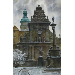 NIKOLIN WŁADIMIR BORISOWICZ (XX w.), Kościół  Bernardynów we Lwowie, 1992