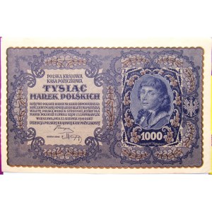 Polska, II RP, 1000 marek 1919, III seria E