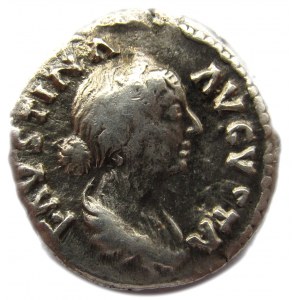 Cesarstwo Rzymskie, Faustyna Młodsza (122-175), denar