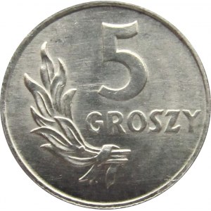 Polska, RP, 5 groszy 1949, UNC