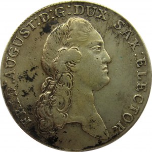 Niemcy, Saksonia, Fryderyk August III, talar 1783 I.E.C., Drezno