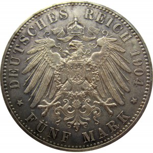 Niemcy, Hesja, 5 marek 1904, Urodziny ks. Filipa