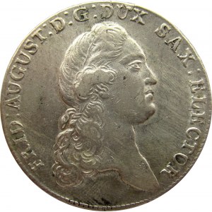 Niemcy, Saksonia, Fryderyk August III, talar 1785 I.E.C., Drezno