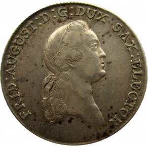Niemcy, Saksonia, Fryderyk August III, talar 1772 E.D.C., Drezno