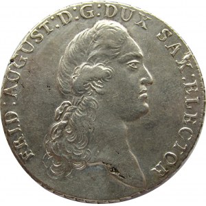 Niemcy, Saksonia, Fryderyk August III, talar 1788 I.E.C., Drezno, ładny