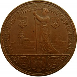 Polska, II RP, medal Bolesław Chrobry - król Polski w 900-tną rocznicę koronacji