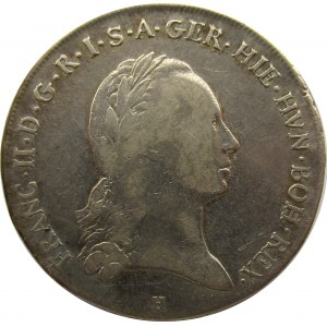 Austria, Franciszek II, 1 talar 1795 H, Günzburg
