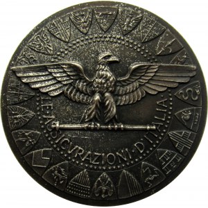 Włochy, medal upamiętniający 50-lecie Towarzystwa Ubezpieczeniowego 1923-1973 