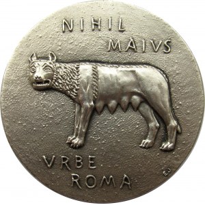 Włochy/Polska, Cycero i Państwo, warszawa 11-14 maja 1898, medal, srebro 