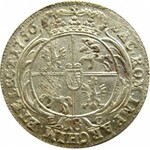 August III Sas, ort (18 groszy) 1756 E.C., UNC