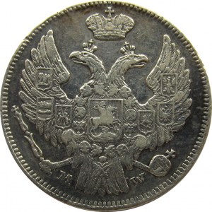 Mikołaj I, 15 kopiejek/1 złoty 1838 MW, Warszawa