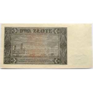 Polska, RP, 2 złote 1948, seria CF, UNC