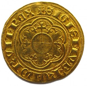 Niemcy, Frankfurt, Zygmunt I Luxemburg (1410-1433), goldgulden, rzadki