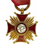 Polska, II RP, Złoty Krzyż Zasługi z nadaniem, wyk. W. Gontarczyk, Warszawa