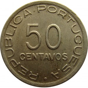 Mozambik, 50 centavos 1936, rzadkie