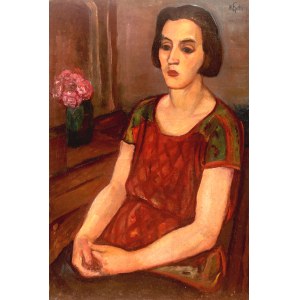 Henryk EPSTEIN (1891-1944), Portret żony artysty - Suzanne Dorignac, ok. 1926