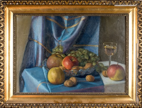 Władysław SERAFIN (1905-1988), Martwa natura z owocami