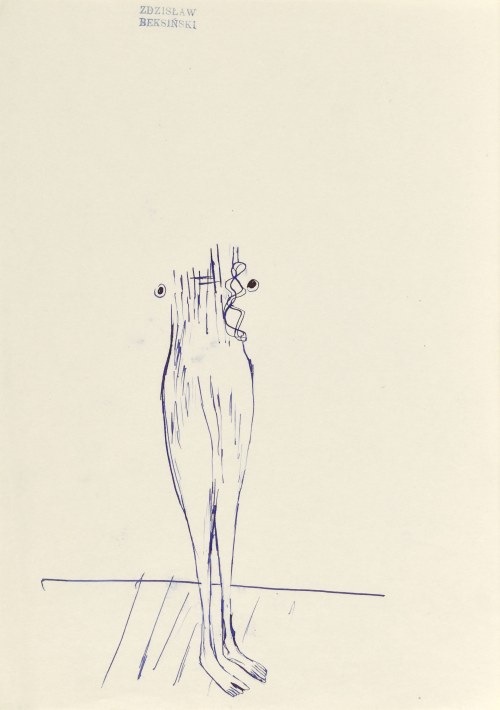 Zdzisław BEKSIŃSKI (1929-2005), Bez tytułu, ok. 1957