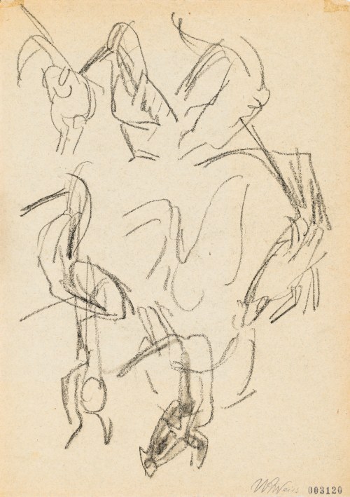 Wojciech WEISS (1875-1950), Dom artysty oraz karmnik na drzewie