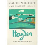 Henryk HAYDEN (1883-1970), Pejzaż - Plakat wystawy artysty w paryskiej Galerii Suillerot, 1965
