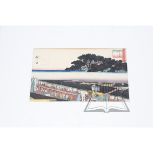 HIROSHIGE UTAGAWA (1797-1858)., Drzeworyt japoński.