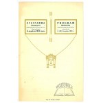 PROGRAM of the backup infantry battalion concert April 6 (19), 1915.