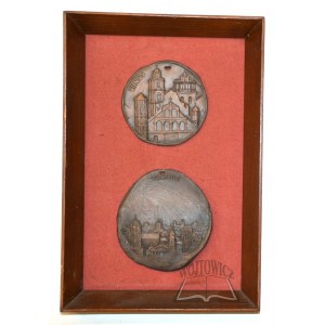 (WILNO na medalach).