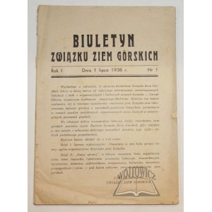 BIULETYN Związku Ziem Górskich.
