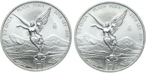 Mexico, Libertad, 1/2 onza 2018 (2pc).