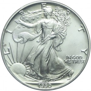 USA, $1 1990