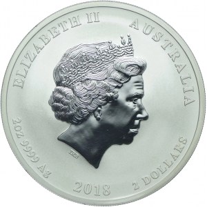 Australia, 2 dolary 2018 Rok Psa