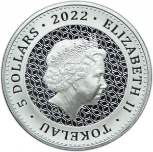 Tokelau, Elizabeth II, $5 2022